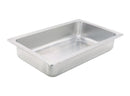 Winco C-WPF Stainless Steel 4" Deep Spillage Pan - Omni Food Equipment