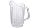 Winco Clear Polycarbonate Water Pitcher - Various Sizes - Omni Food Equipment