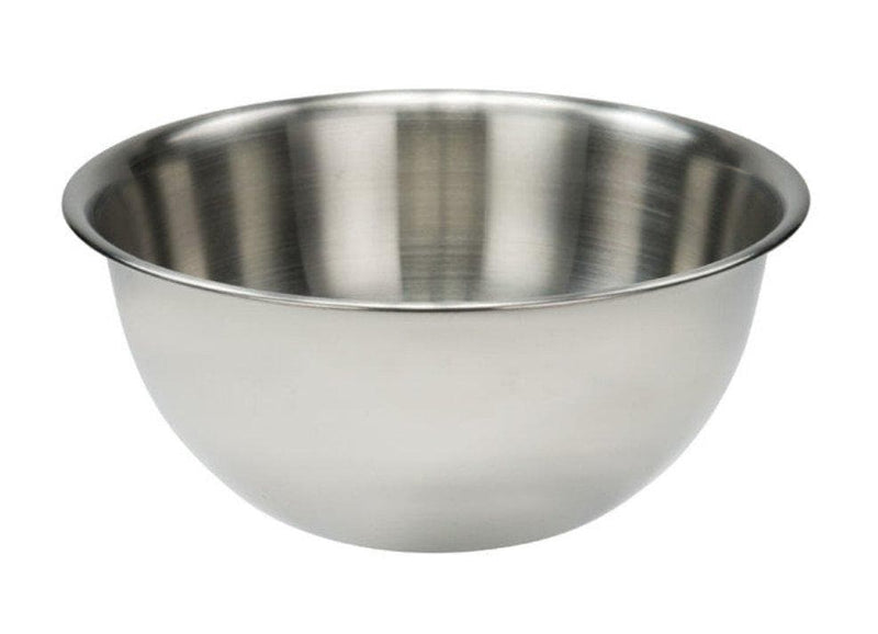 Winco Deep Heavy-Duty Stainless Steel Mixing Bowl - Various Sizes - Omni Food Equipment