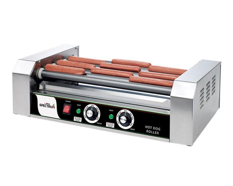 Winco EHDG-7R Spectrum RollRight™ - 7 Rollers, 18 Hot Dog Capacity - Omni Food Equipment