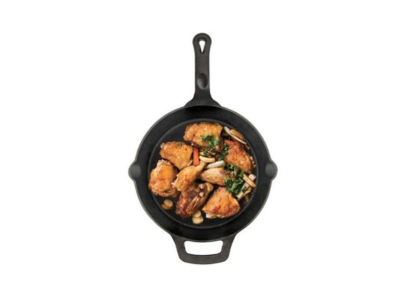 Winco FireIron™ Cast Iron Skillet - Various Sizes - Omni Food Equipment