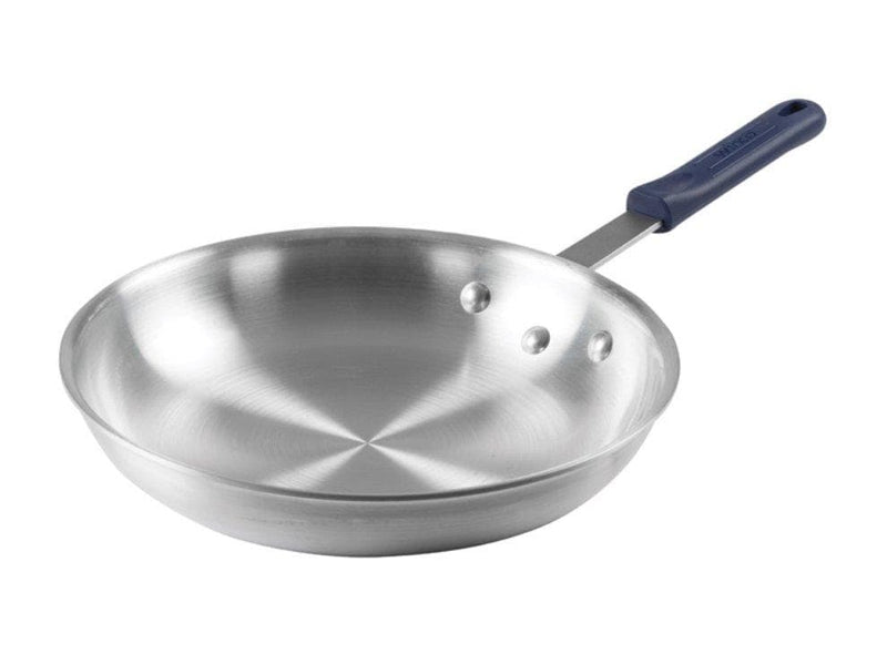 Winco Gladiator™ Natural Finish Aluminum Frying Pans - Various Sizes - Omni Food Equipment