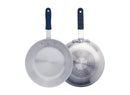 Winco Natural Finish Aluminum Fry Pans - Various Sizes - Omni Food Equipment