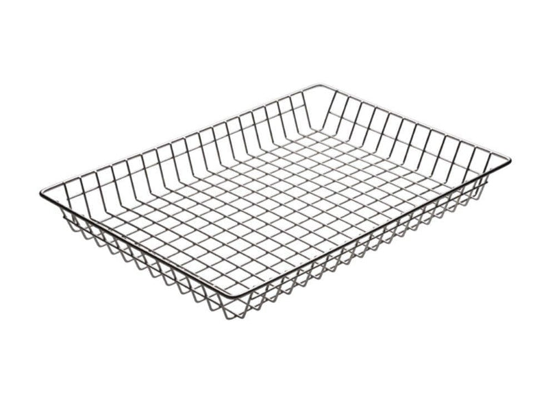 Winco Nickel Plated Doughnut Basket - Omni Food Equipment