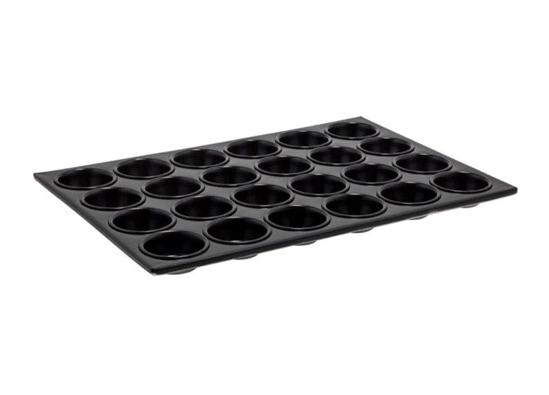 Winco Non-Stick Heavy Aluminum 24 Cup Muffin Pan - Omni Food Equipment