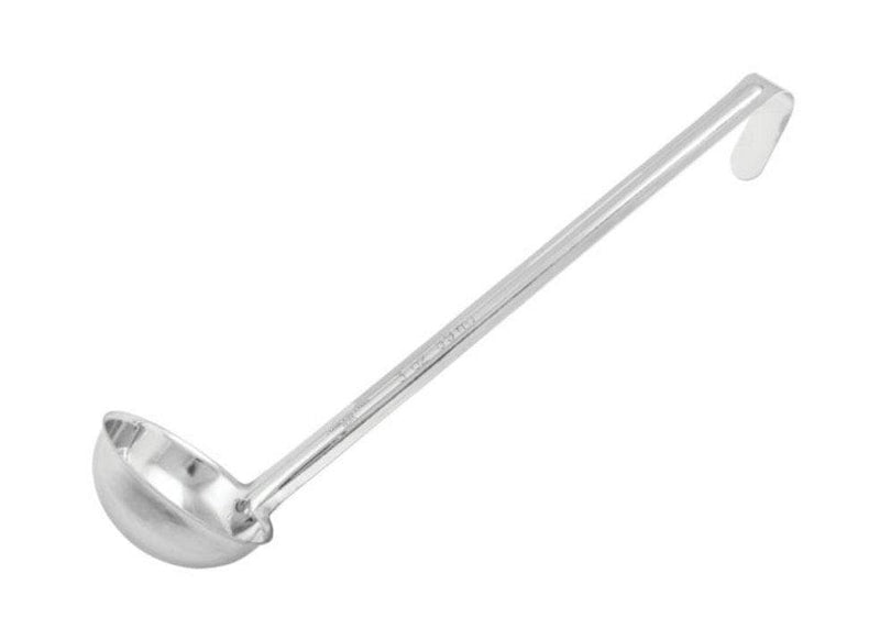 Winco One-Piece Stainless Steel Ladle - Various Sizes - Omni Food Equipment