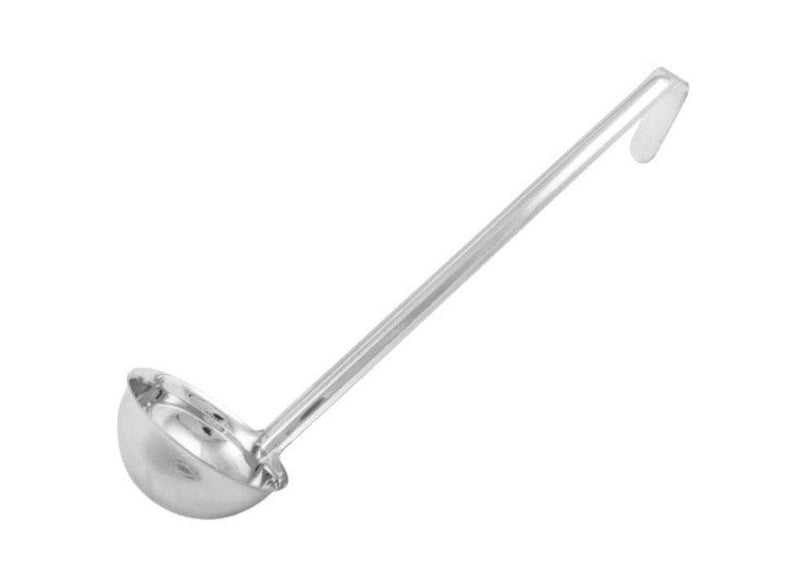 Winco One-Piece Stainless Steel Ladle - Various Sizes - Omni Food Equipment