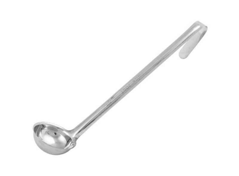 Winco One-Piece Stainless Steel Ladle - Various Sizes - Omni Food Equipment