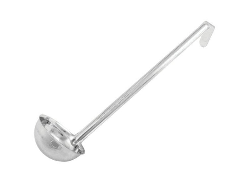 Winco One-Piece Stainless Steel Ladle - Various Sizes - Omni Food Equipment