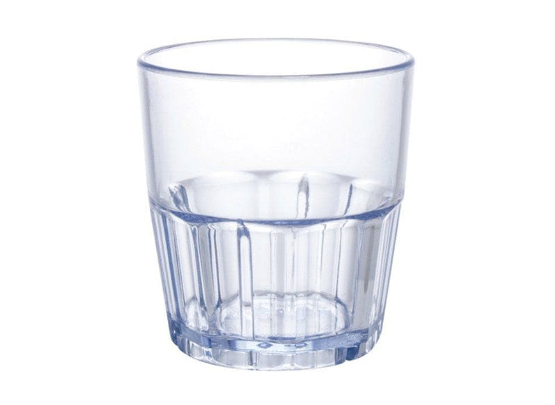 Winco Plastic Havana Tumbler (Pack of 12) - Various Sizes - Omni Food Equipment