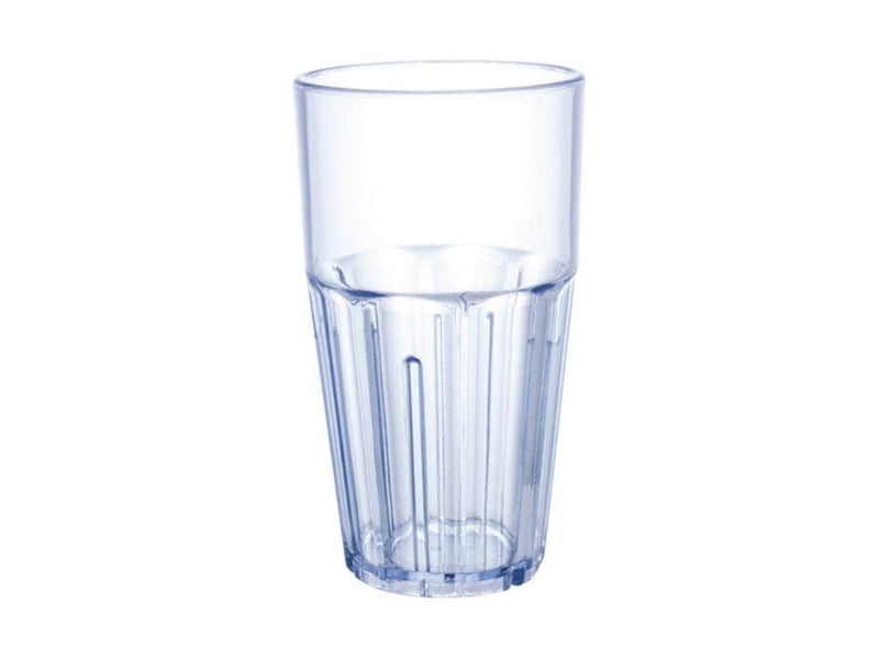 Winco Plastic Havana Tumbler (Pack of 12) - Various Sizes - Omni Food Equipment