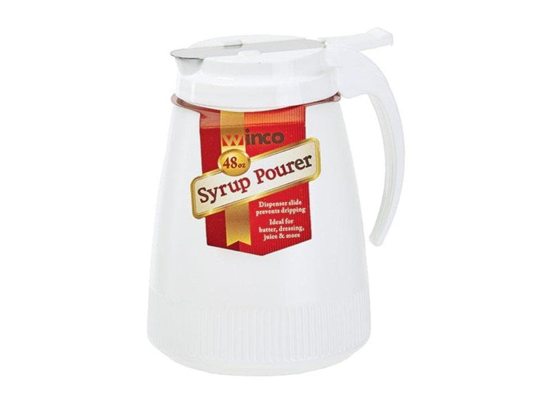 Winco Plastic Syrup Dispenser - Various Sizes - Omni Food Equipment