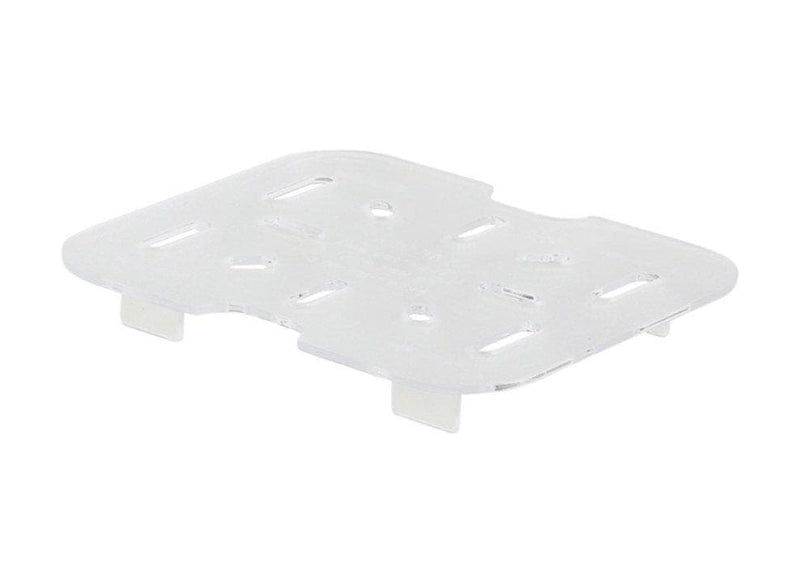 Winco Polycarbonate Drain Shelf - Various Sizes - Omni Food Equipment