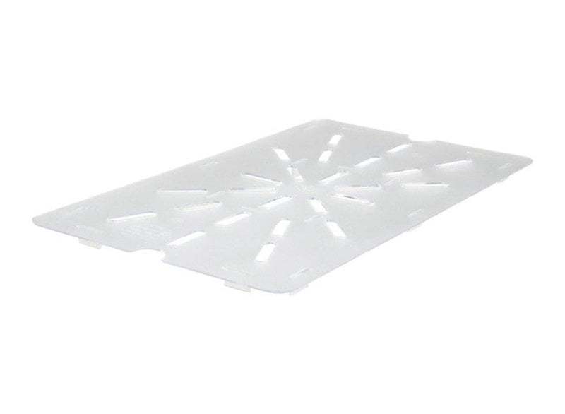 Winco Polycarbonate Drain Shelf - Various Sizes - Omni Food Equipment