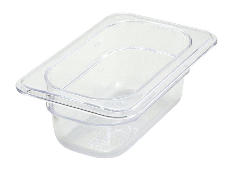 Winco Polycarbonate Food Pan - Various Sizes - Omni Food Equipment