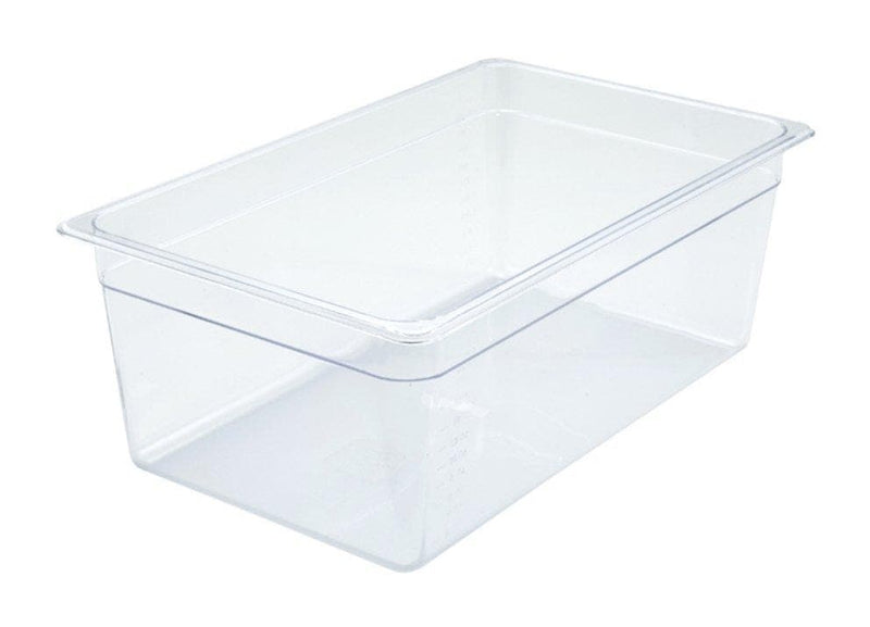 Winco Polycarbonate Food Pan - Various Sizes - Omni Food Equipment