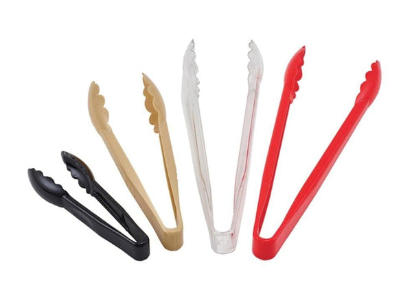 Winco Polycarbonate Serving Tongs - Various Sizes/Colours - Omni Food Equipment