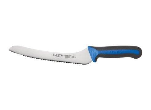 Winco Sof-Tek™ 9″ Bread/Utility Knife, Offset - Omni Food Equipment