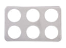 Winco Stainless Steel Adapter Plate For Soup Inserts - Various Sizes - Omni Food Equipment