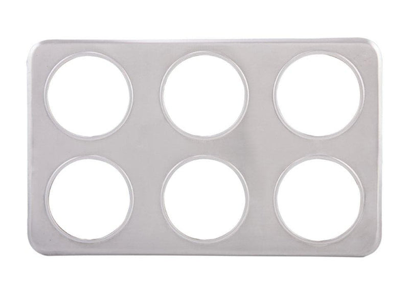 Winco Stainless Steel Adapter Plate For Soup Inserts - Various Sizes - Omni Food Equipment