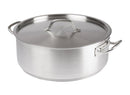 Winco Stainless Steel Brazier - Various Sizes - Omni Food Equipment