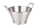 Winco Stainless Steel Colander With Handles And Base - Omni Food Equipment