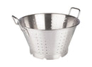 Winco Stainless Steel Colander With Handles And Base - Omni Food Equipment