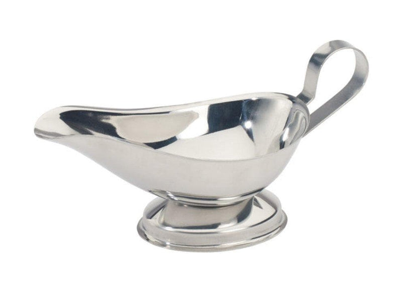 Winco Stainless Steel Gravy Boat - Various Sizes - Omni Food Equipment