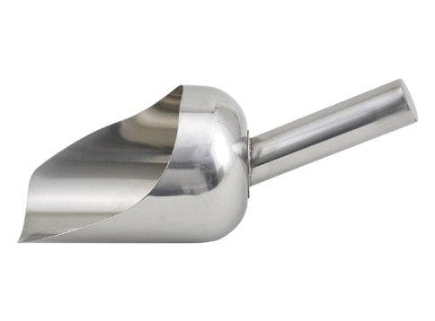 Winco Stainless Steel Utility Scoop - Various Sizes - Omni Food Equipment