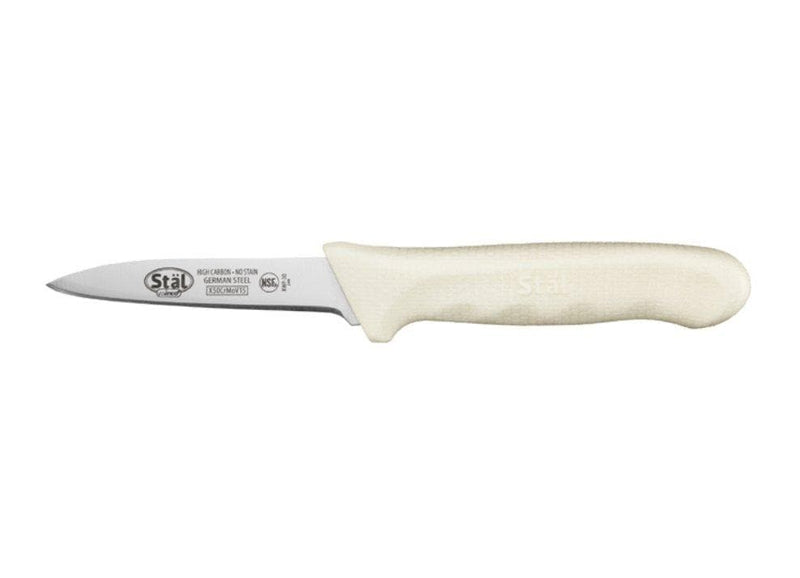 Winco Stäl 3 1/4″ Paring Knife (Pack of 2) - Omni Food Equipment