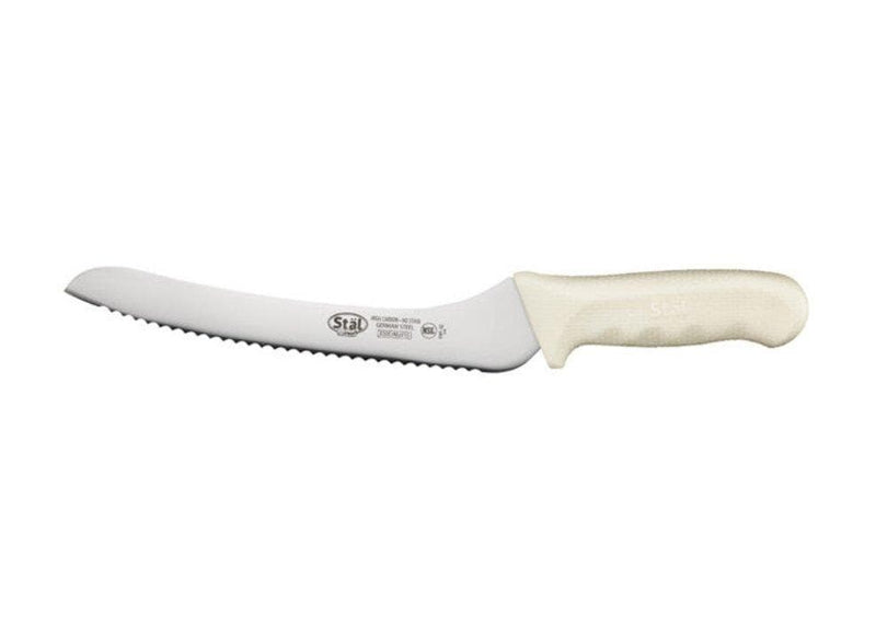 Winco Stäl 9″ Offset Utility/Bread Knife - Omni Food Equipment