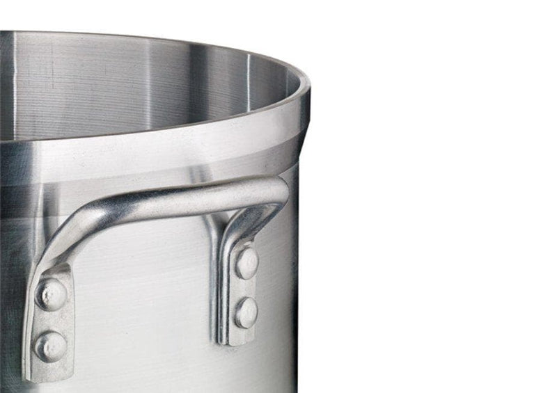 Winco Super Aluminum 4 mm Stock Pot - Various Sizes - Omni Food Equipment