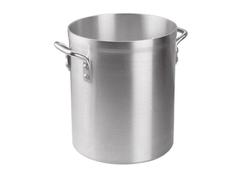 Winco Super Aluminum 4 mm Stock Pot - Various Sizes - Omni Food Equipment