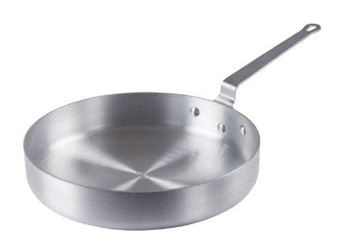 Winco Super Aluminum Sauté Pan, 4mm Thick - Various Sizes - Omni Food Equipment