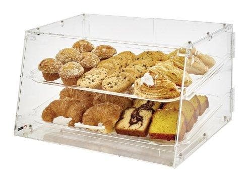 Winco Two Tier Acrylic Display Case - Omni Food Equipment