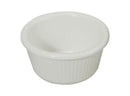 Winco White Fluted Ramekins (Pack of 12) - Various Sizes - Omni Food Equipment