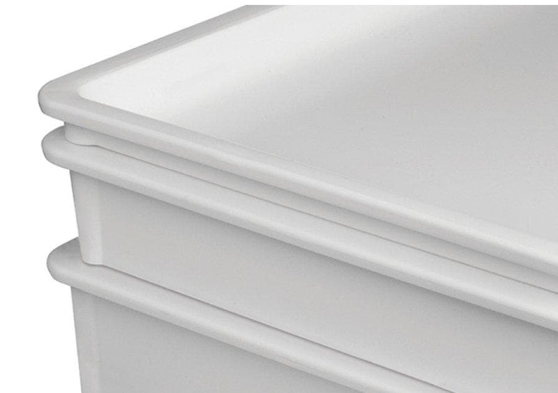 Winco White Polypropylene Dough Box Cover - Omni Food Equipment