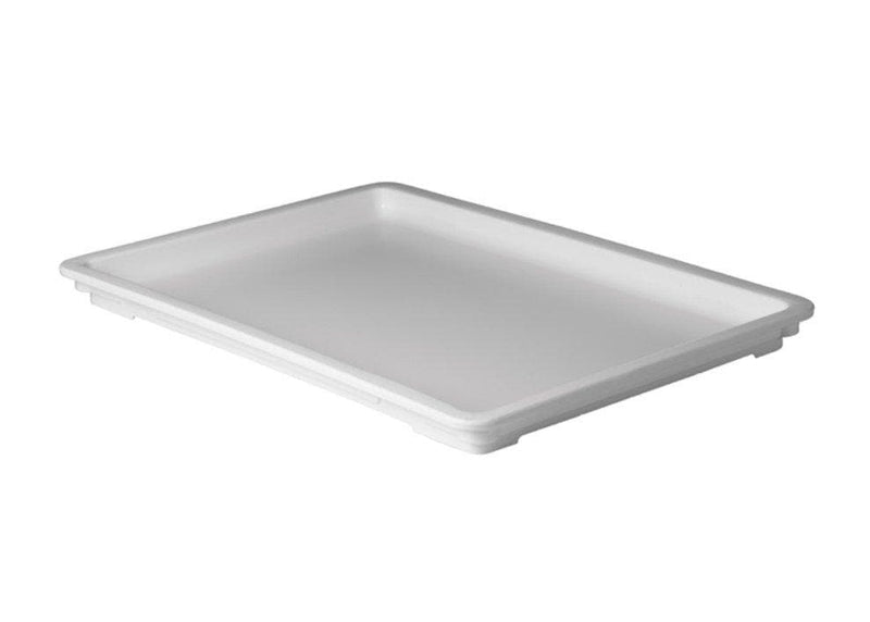 Winco White Polypropylene Dough Box Cover - Omni Food Equipment