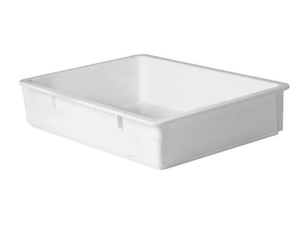 Winco White Polypropylene Dough Box - Various Sizes - Omni Food Equipment