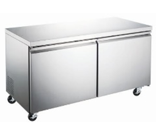 Canco WTR-60 Undercounter Double Doors Stainless Steel Refrigerator